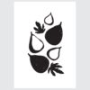 Kompleti Ilustracija Za Dom - B&W Fruits - Komplet Ilustracija Za Dom
