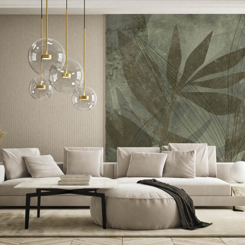 Tapete za zid | Dizajnerski Mural | Artistic Leafage - Slika 4