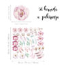 Naljepnice za zid | Cotton Blossom - Slika 2