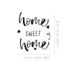Naljepnice za zid | Home Sweet Home - Slika 2
