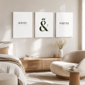 Posteri ili Slike na platnu | Always & Forever Black