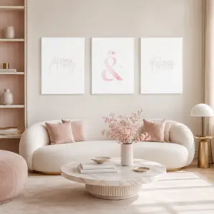 Posteri ili Slike na platnu | Always & Forever Pink