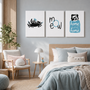 Posteri ili Slike na platnu | Cat Effect