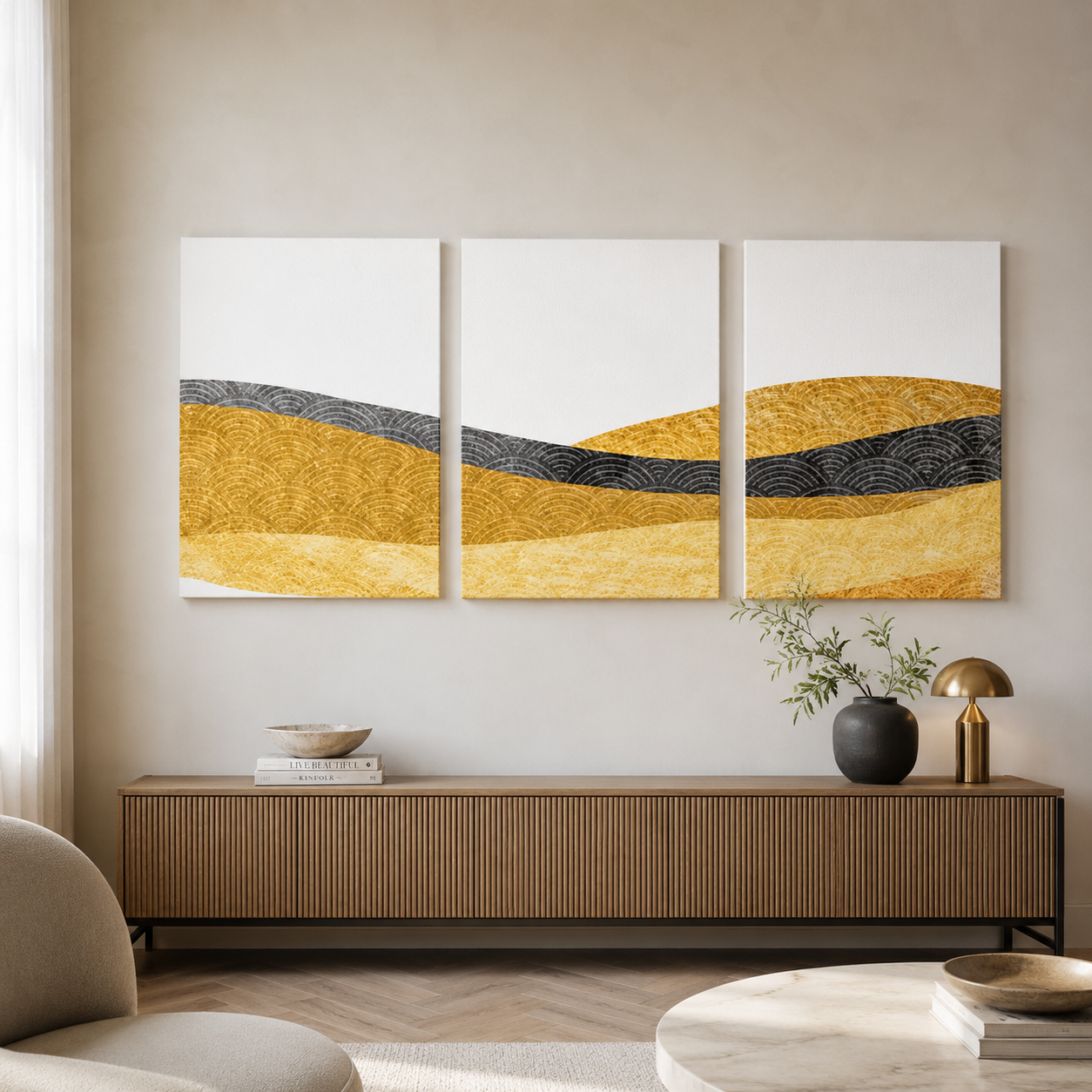 Slike za zid na platnu Desert Horizon HIA Workshop