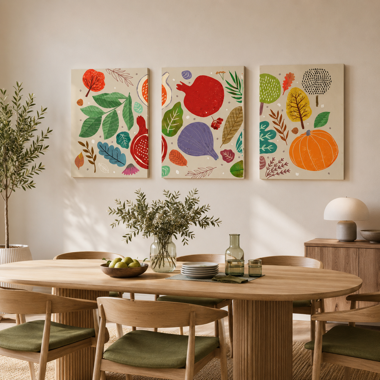 Slike za zid na platnu Fruit And Veggies HIA Workshop