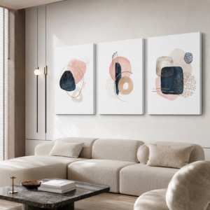 Posteri ili Slike na platnu | Gentle Abstract Deep Blue