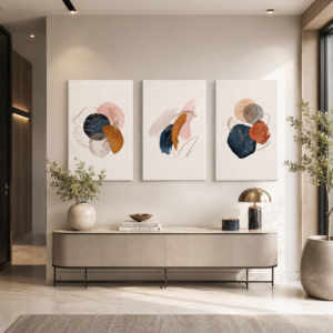 Posteri ili Slike na platnu | Goldish Abstract