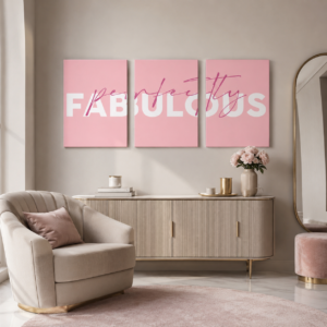 Posteri ili Slike na platnu | Fabulous Pink