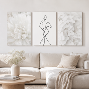 Posteri ili Slike na platnu | Line Art & White