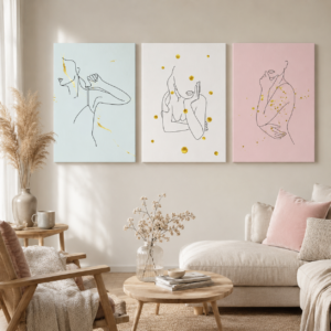 Posteri ili Slike na platnu | Penny For Your Thoughts Pastel