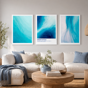 Posteri ili Slike na platnu | Shades of Blue