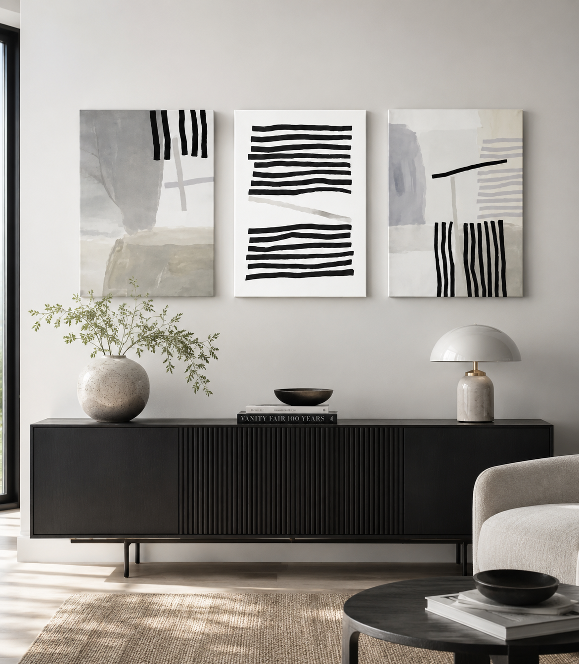 Slike za zid na platnu Stripes And Shades HIA Workshop