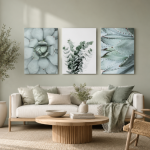 Posteri ili Slike na platnu | Succulents & Eucalyptus