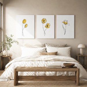 Posteri ili Slike na platnu | Minimal Flowers