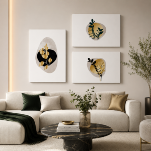 Posteri ili Slike na platnu | Gold & Leaves