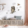 Naljepnice za zid dječje sobe | Owl's Secret Life | HIAWorkshop®