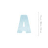 Watercolor Alphabet 2 - Small - visina 15 cm - Slika 5