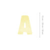Watercolor Alphabet 2 - Small - visina 15 cm - Slika 7