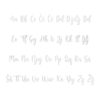 Watercolor Alphabet 1 - Medium - Visina (prvog slova) 20 cm - Slika 2