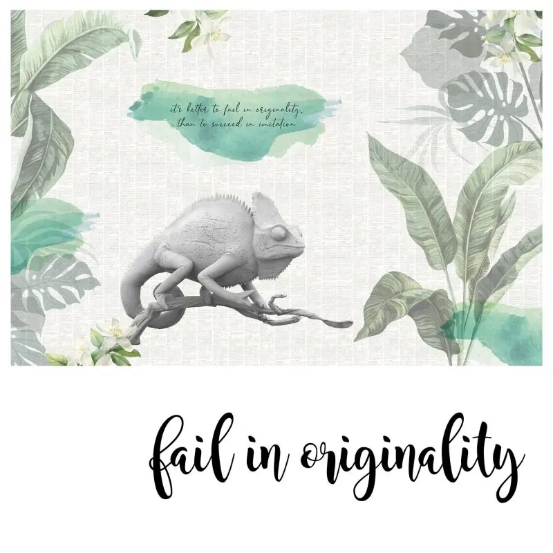 Zidna tapeta "Fail In Originality"