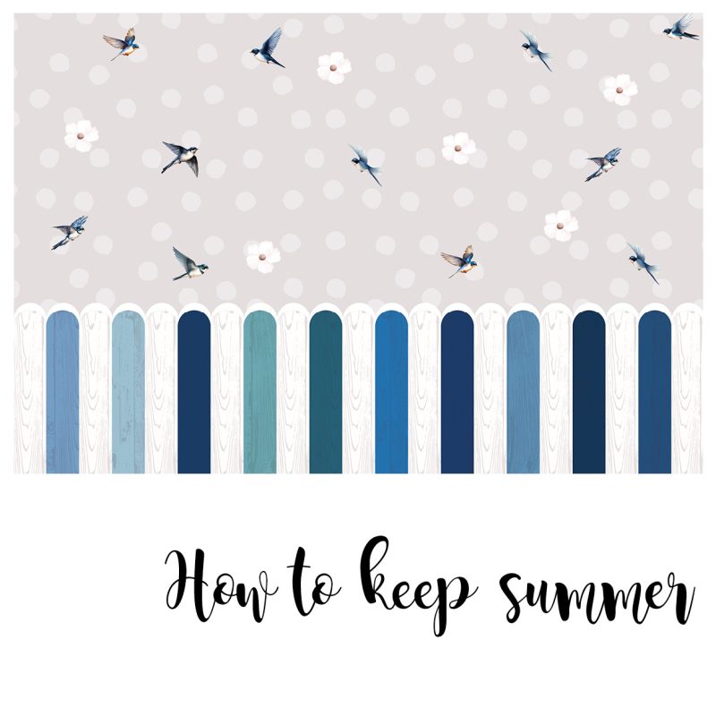 Zidna tapeta "How To Keep Summer