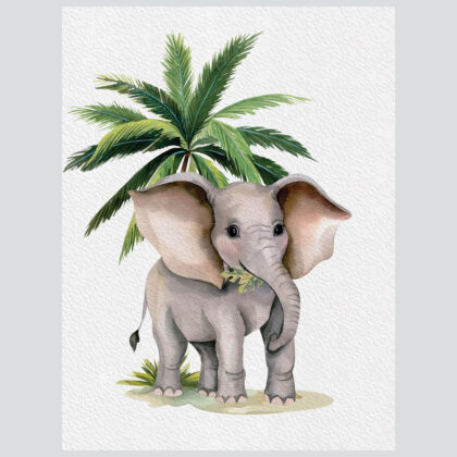 Slike za dječju sobu | Elephant’s Safari Adventure®