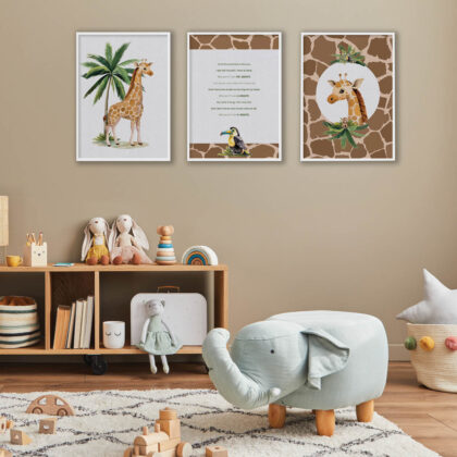 Slike za dječju sobu | Giraffe’s Safari Adventure®