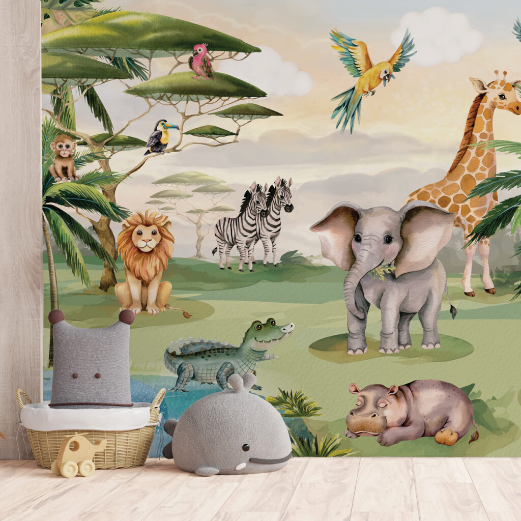 Unesite dašak divljine u svoj dom uz kolekciju Safari Adventure®. Otkrijte safari motive za zidnu dekoraciju kroz zidne naljepnice, postere, slike na platnu i tapete, izrađene s ljubavlju i pažnjom u našem studiju.