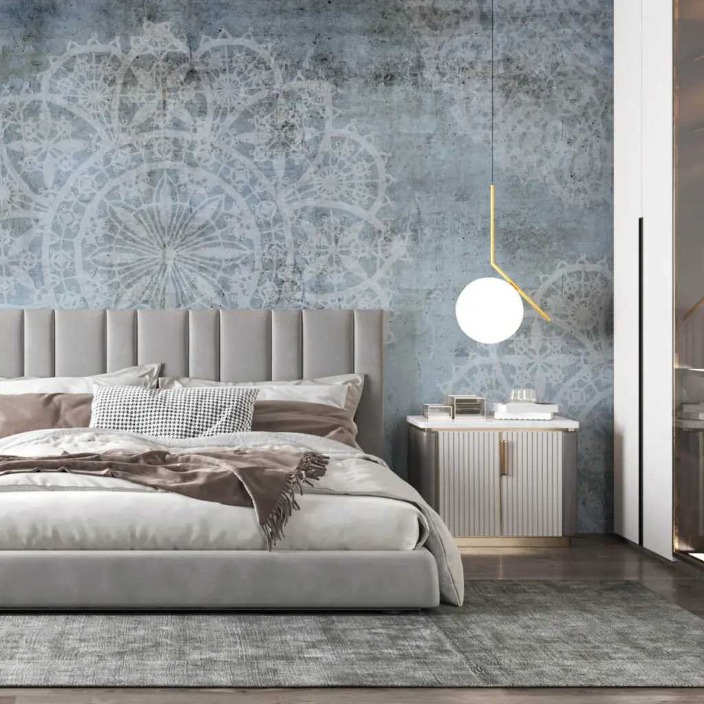Tapete za zid | Dizajnerski Mural | Grunge Lacework Blue
Dizajnerska tapeta “Grunge Lacework Blue” inspirirana je najljepšim elementima hrvatske baštine – autentičnom paškom čipkom, čiji se detalji stapaju s modernim vintage grunge efektima.