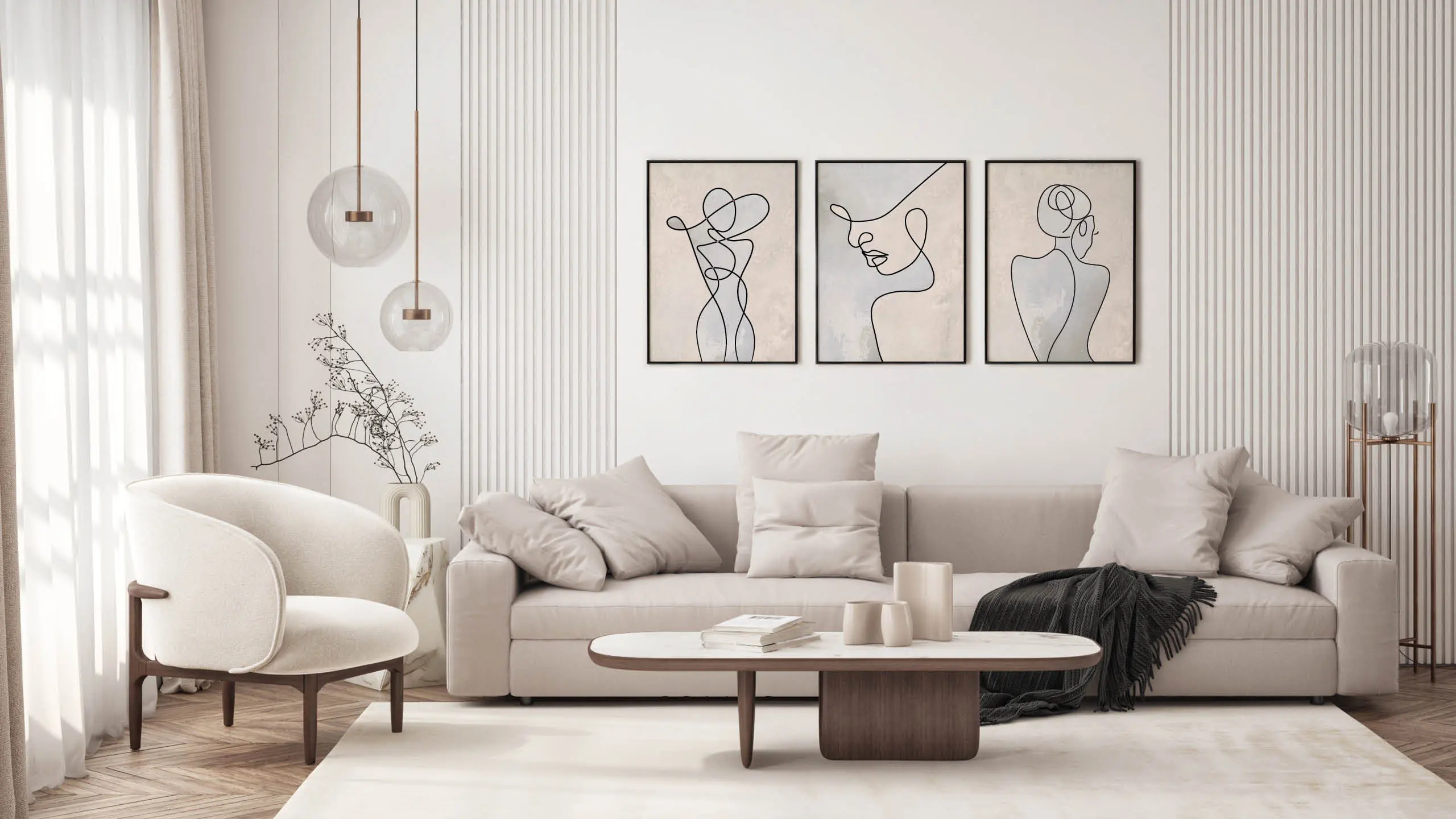 slike na platnu za apartmane – Shape of You kolekcija