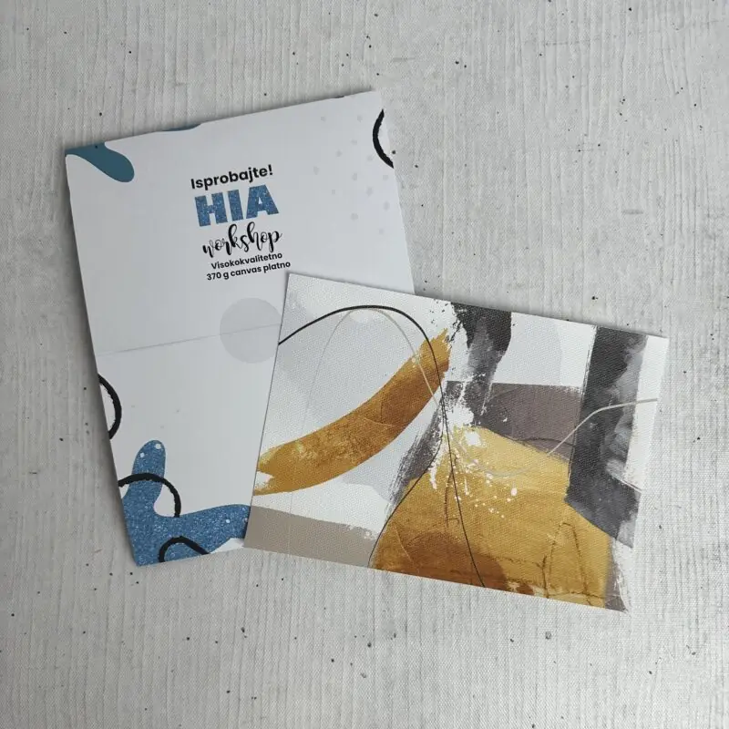 Besplatan uzorak našeg slikarskog platna za postere i slike na platnu - naruči odmah! - Slika 2