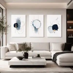Posteri ili Slike na platnu | Playful Navy Blue